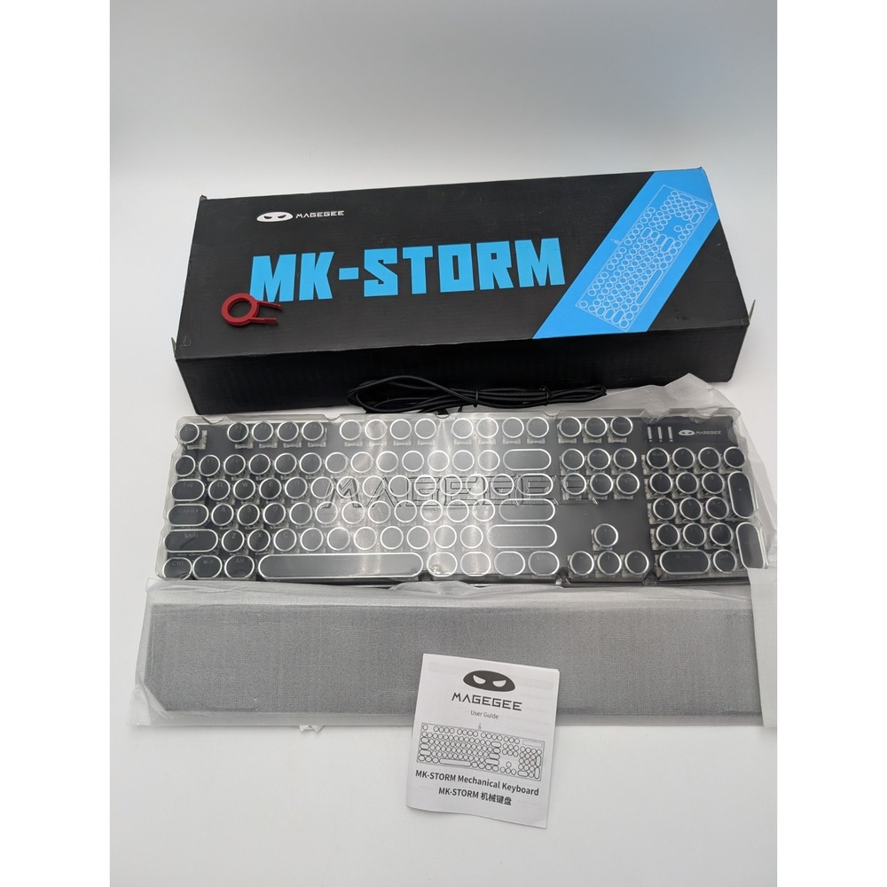Magegee MK-STORM Mechanical RGB Gaming 104 Key  Keyboard- Retro Look - BLACK